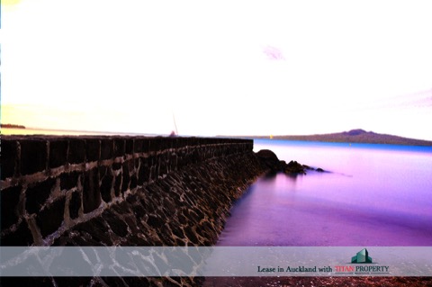 Mission Bay wharf with pink sky - Titan Property
